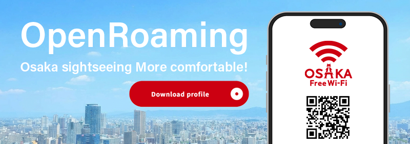 OpenRoaming Osaka Free Wi-Fi