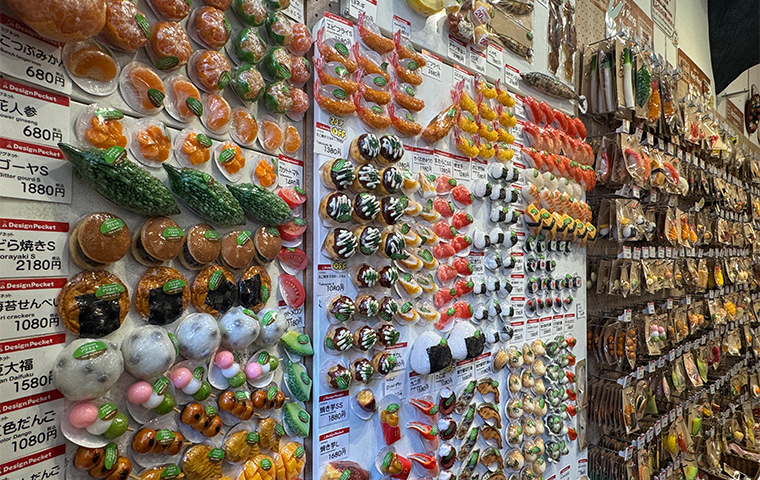 食品サンプルのリアルを感じる